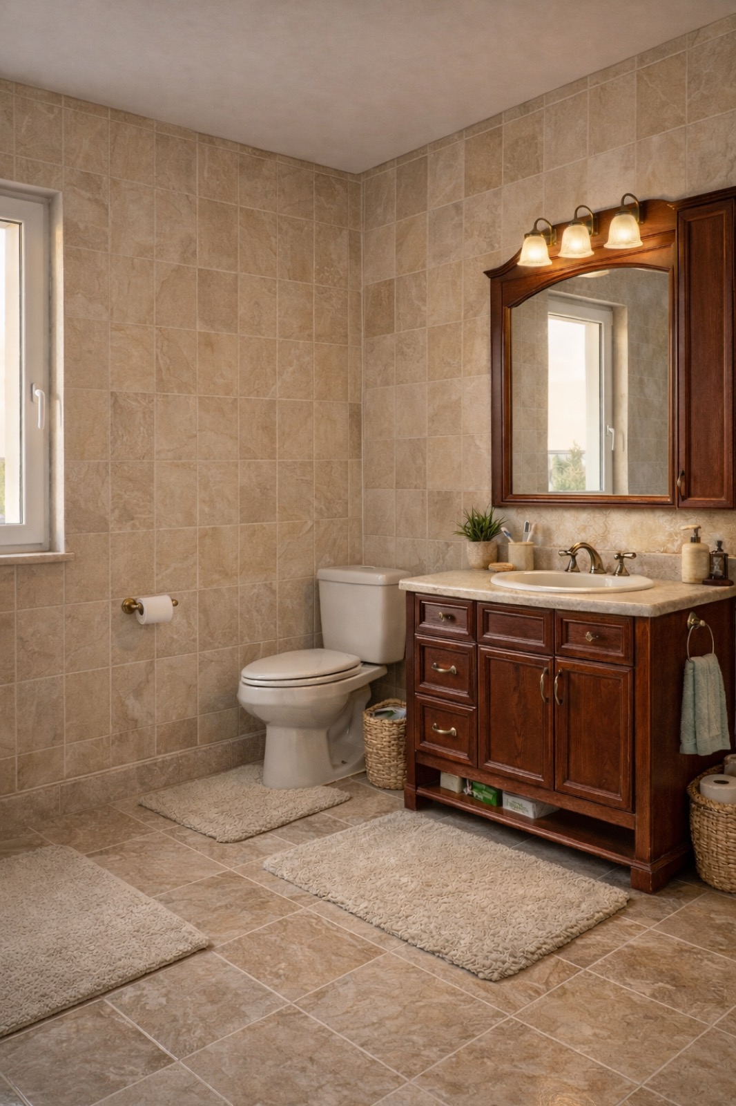 Bathroom before renovation